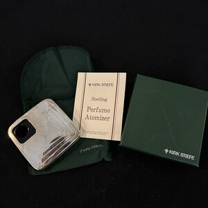 Stiefe Silverplated Perfume Atomizer